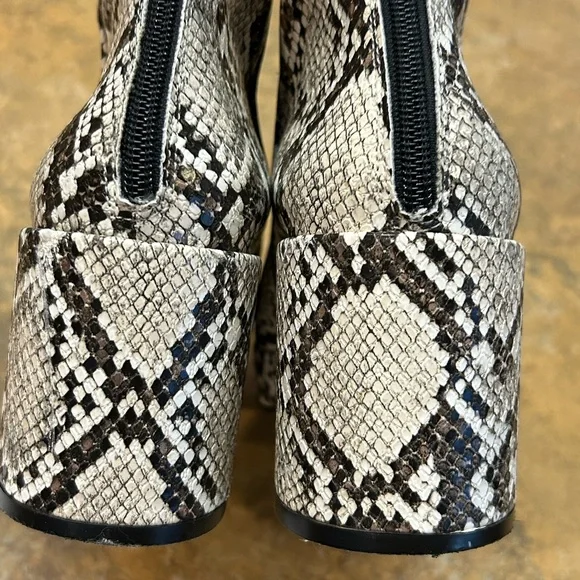 Anthropologie/Farylrobin Platform Snake Boots - Picture 5 of 11